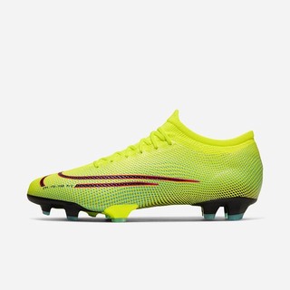 Ghete Fotbal Nike Mercurial Vapor 13 Pro MDS FG Firm-Ground Dama Lămâie Negrii | GXBI-39156